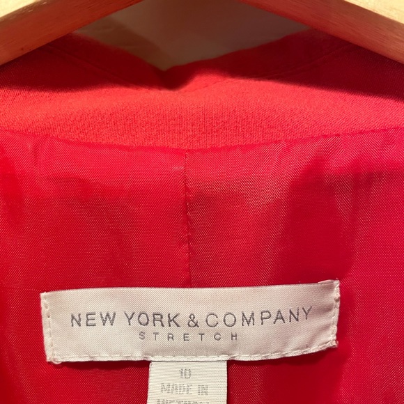 New York & Company - Coral Blazer - Picture 2 of 5